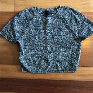 Alice & Olivia - KNIT CROP TOP SIZE XS